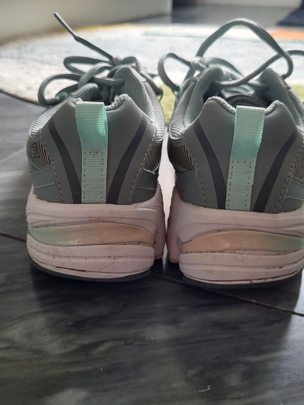 Ryka Women's Mint Lace-Up Athletic Sneakers 8.5 Memory Foam Insole - Picture 7 of 8